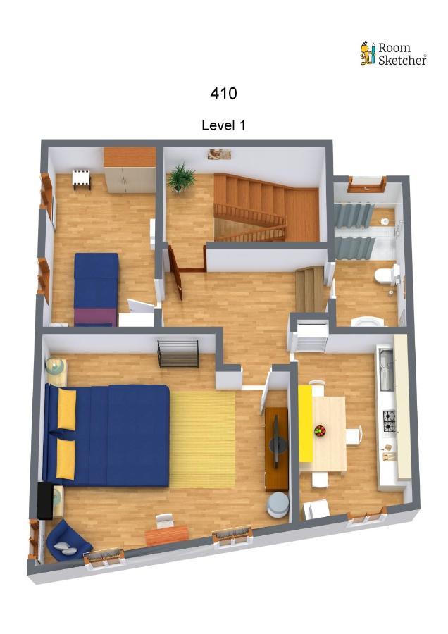 410 San Polo Roky Wifi Center Apartament *
